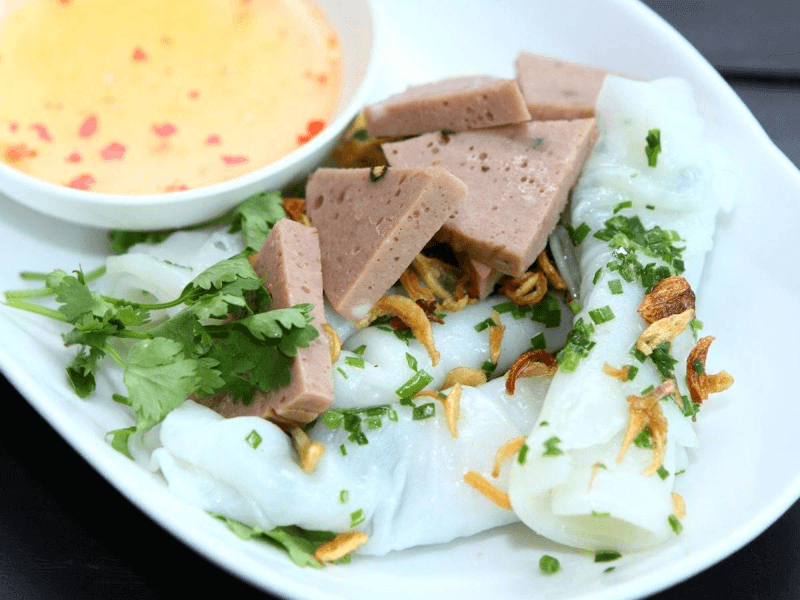cách làm nước mắm an bánh ướt chả lụa