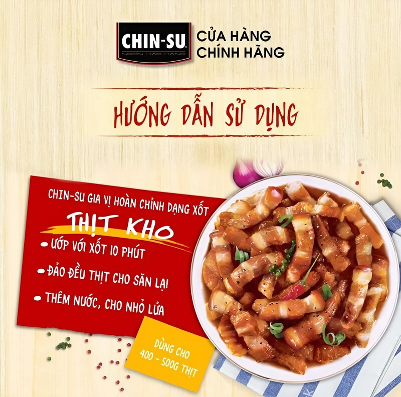 gia vị thịt kho tàu