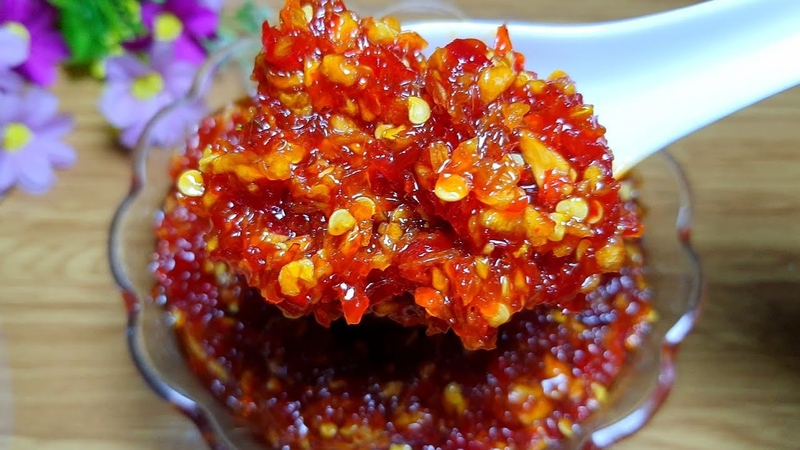 làm tương ớt rim