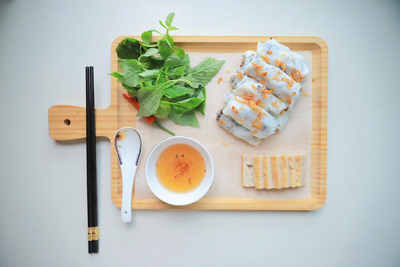 pha nước chấm bánh cuốn