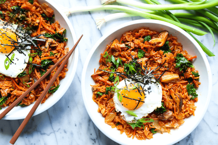 cách làm cơm chiên tương cà