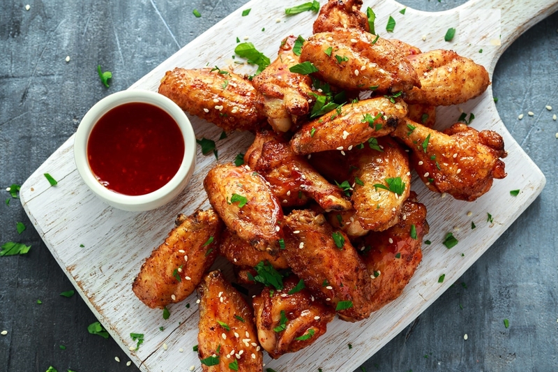 Cách làm gà rán sốt cay ngọt