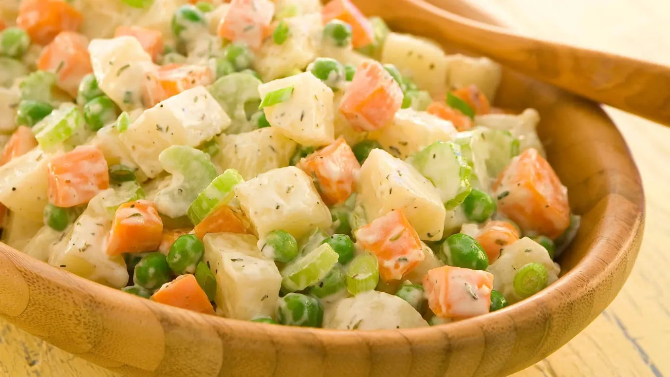 salad trộn kiểu Nga