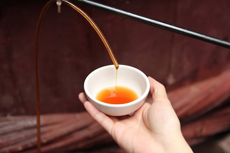 nước mắm ủ chượp