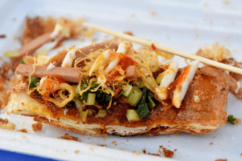 cách làm bánh mì nướng muối ớt