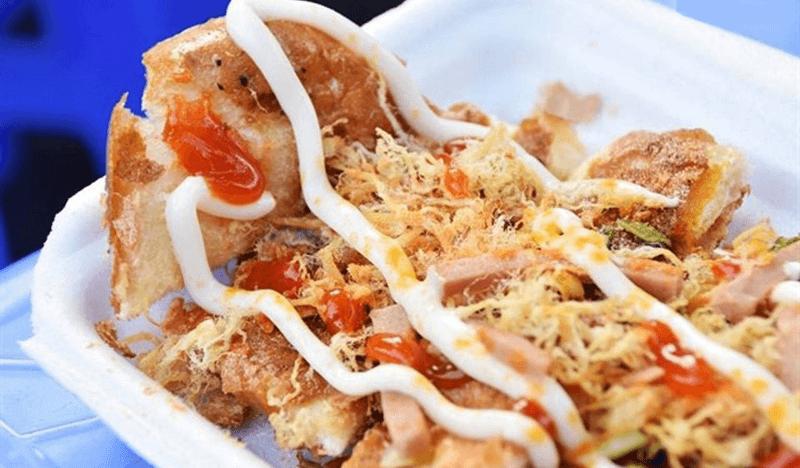 cách làm bánh mì muối ớt