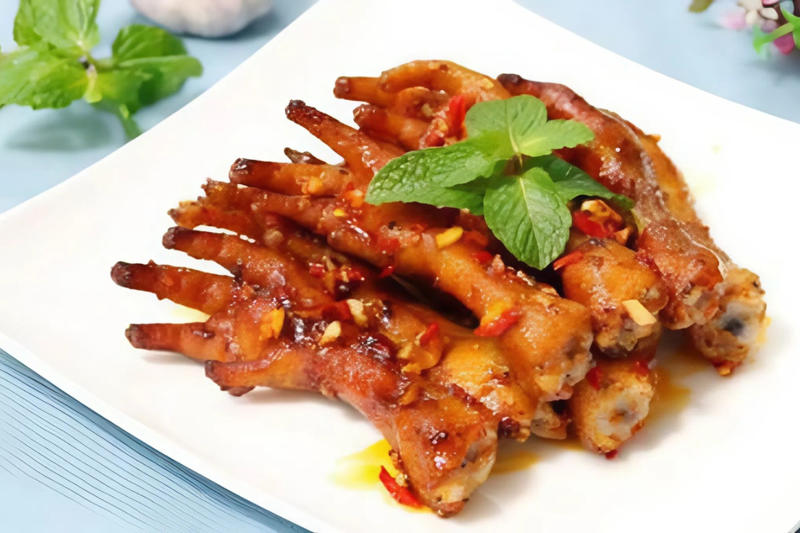 Cách làm chân gà chiên mắm tỏi