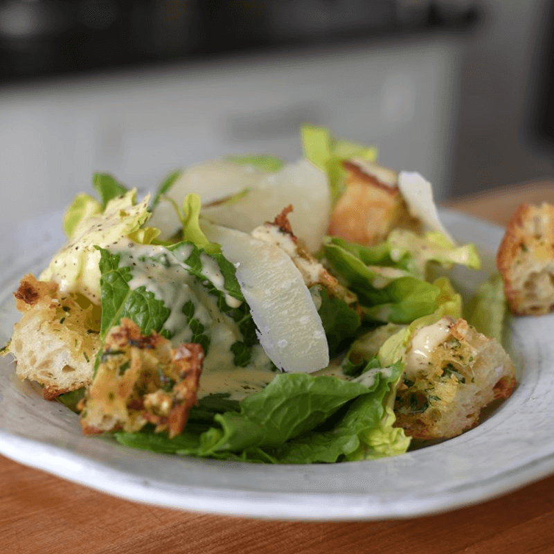 Caesar Salad cách làm