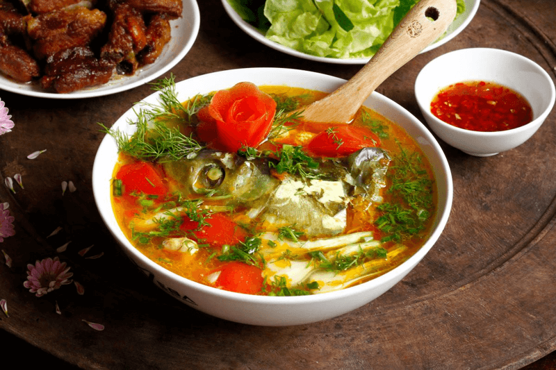 Nấu canh riêu cá kiểu miền Bắc