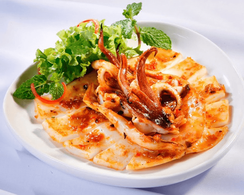 Gia vị ướp mực nướng