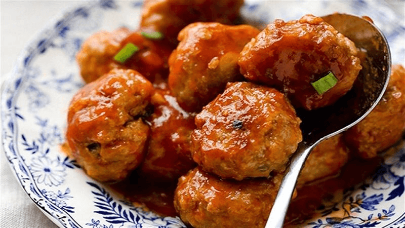 cách nấu thịt viên sốt cà chua