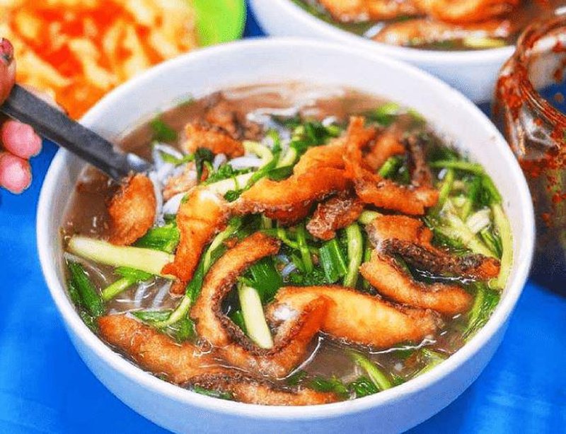nấu bún cá