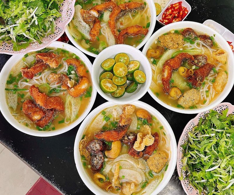 cách nấu bún cá