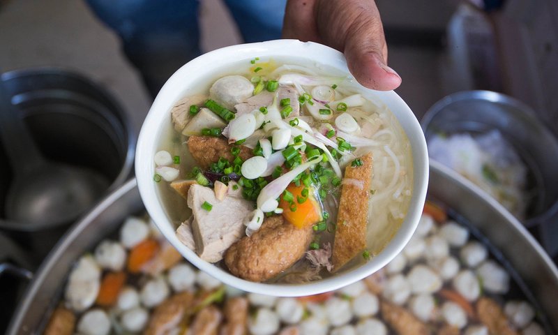 công thức nấu bún cá