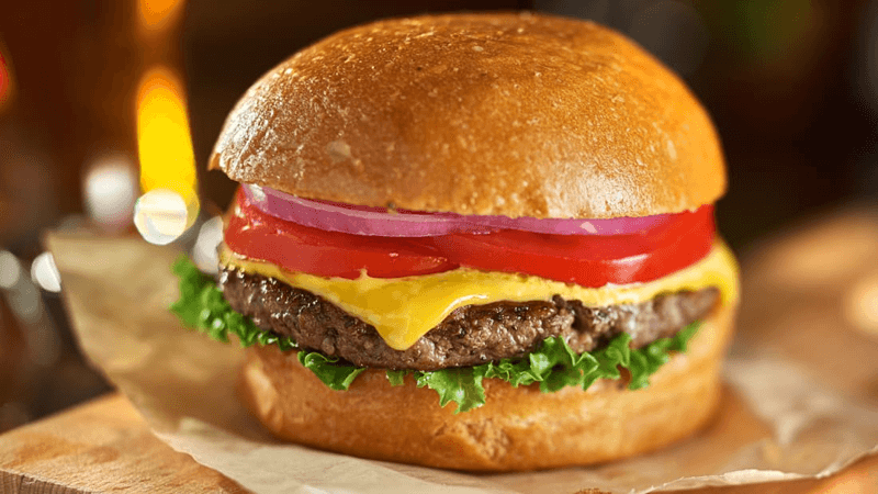 Cách làm bánh hamburger thịt bò