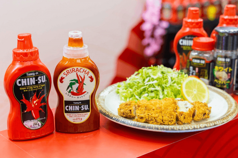 Làm burger bò với tương ớt CHIN-SU