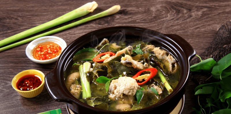 Làm nước lẩu gà đơn giản