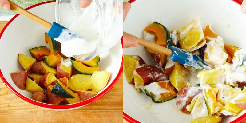 cách làm salad khoai lang giảm cân