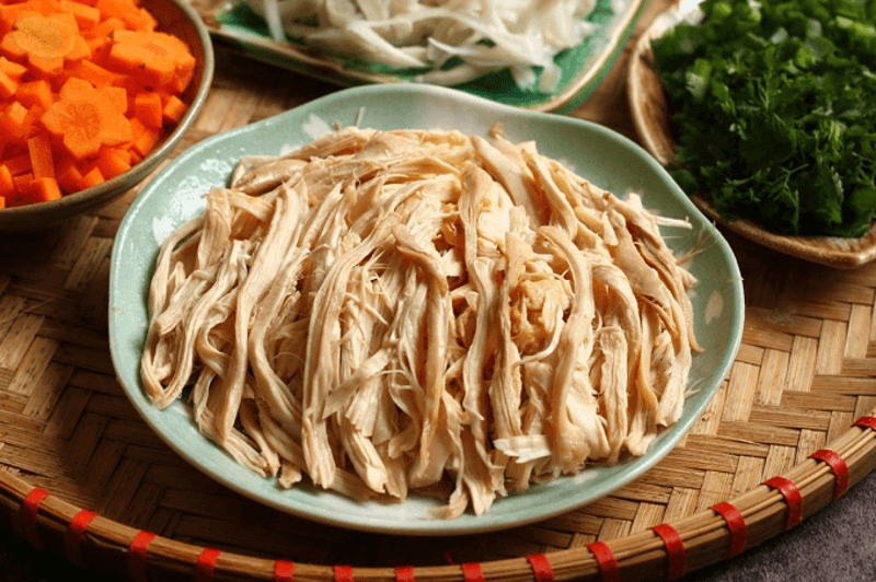 Nguyên liệu làm súp gà