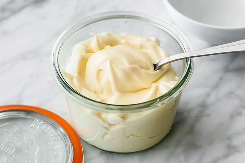 Cách làm xốt Mayonnaise từ trứng luộc và dầu ô liu