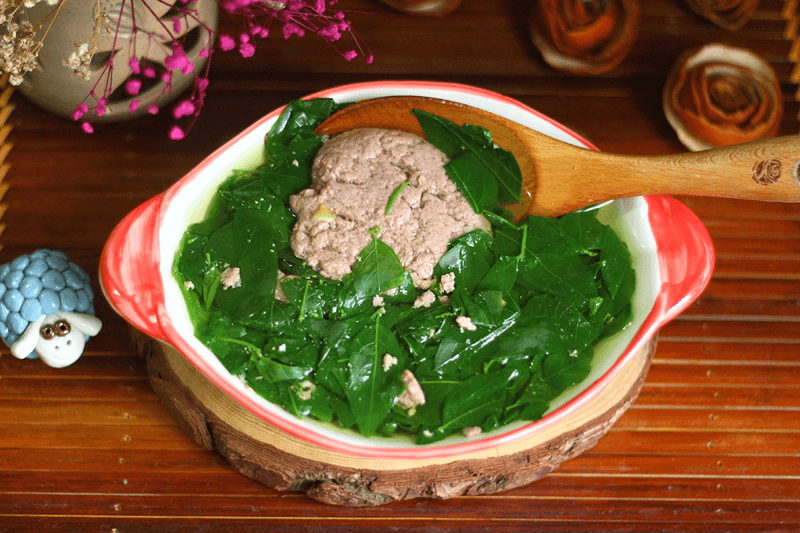 Nấu canh cua rau ngót