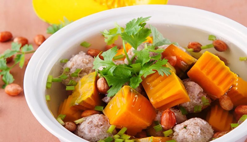 Canh xương bí đỏ và mọc dai giòn, ngọt thanh, đậm đà vị nấm hương - Công thức đổi vị hoàn hảo cho bữa cơm nhà! nấu canh bí đỏ hầm xương và mọc dai giòn, ngọt thanh, đậm đà