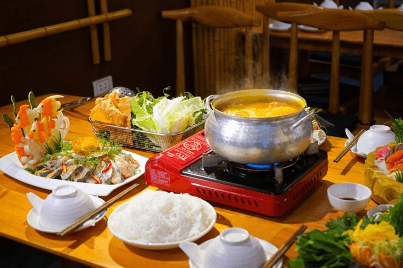 Cách làm nước lẩu cá tầm