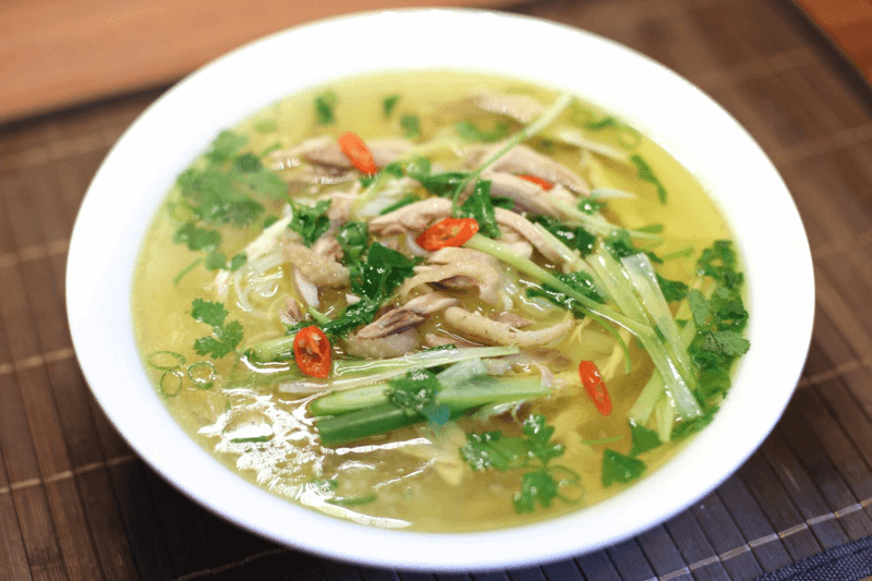 Cách nấu miến gà miến bắc