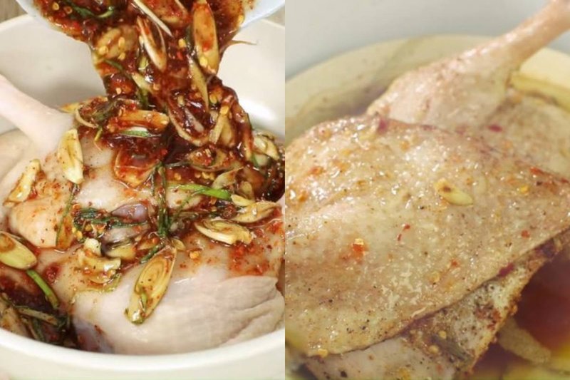 làm gia vị ướp vịt nướng