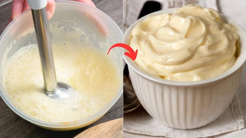 Cách làmxốtmayonnaise bằng máy xay sinh tố tại nhà