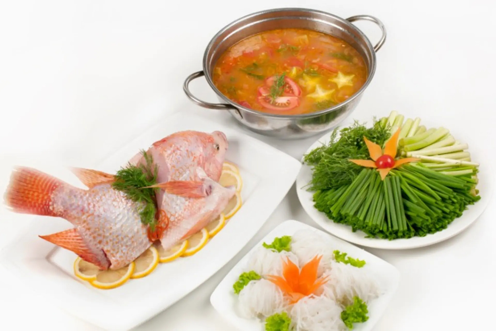 Lẩu cá diêu hồng