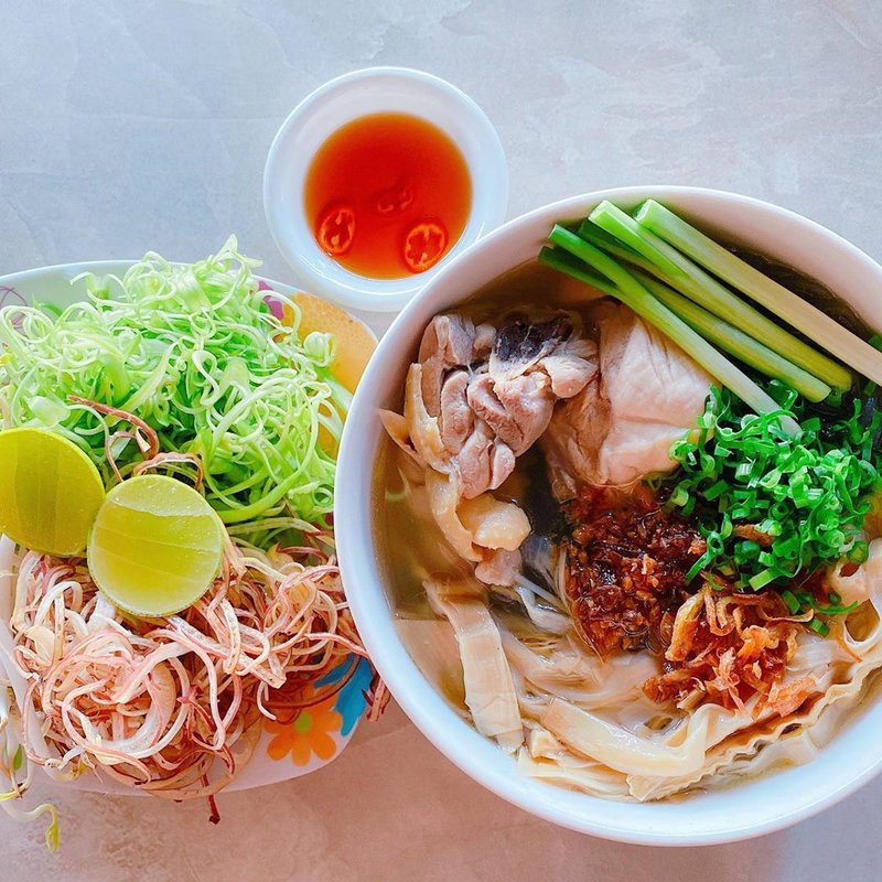 cách nấu miến măng gà