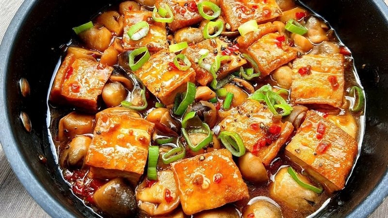 cách kho nấm rơm chay