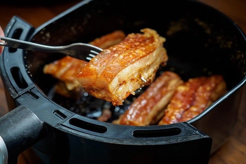 cách ướp thịt ba chỉ nướng nồi chiên không dầu