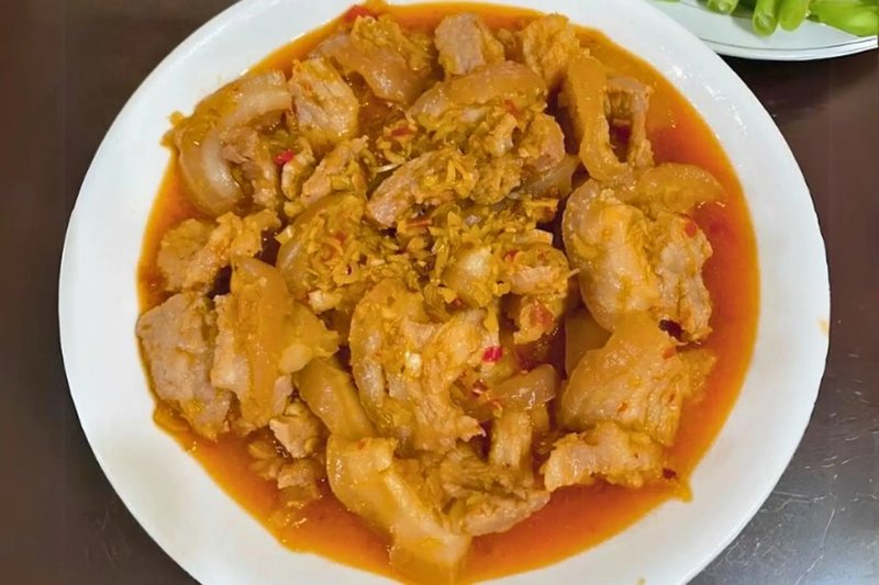 thịt heo kho sả ngon