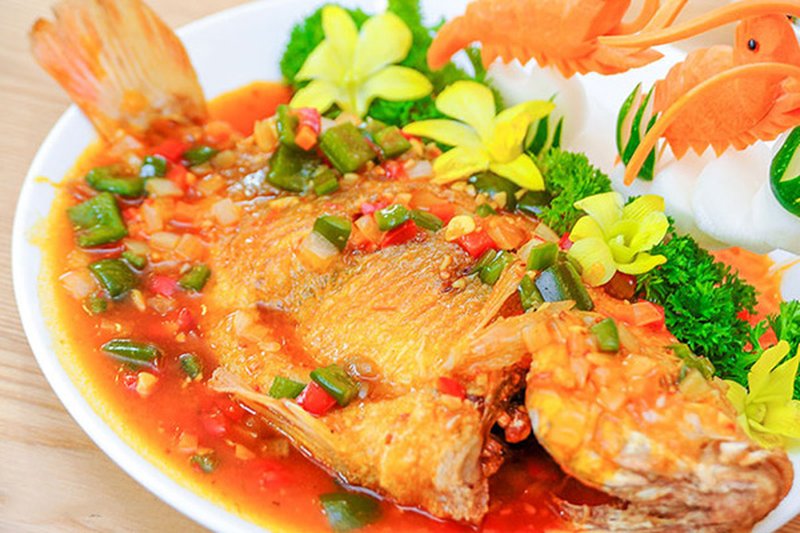 Cá chép sốt tương cà chua CHIN-SU