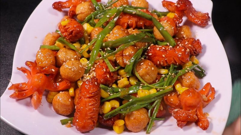 cá viên chiên nước mắm bơ tỏi