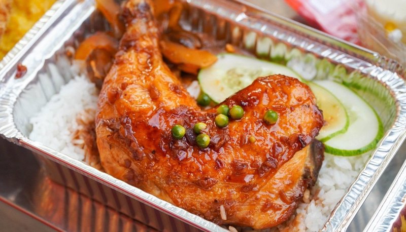 Gà mắm nhĩ tiêu xanh