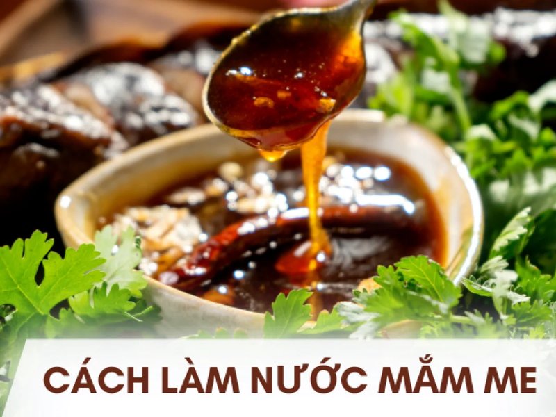  nước mắm me tương ớt cay