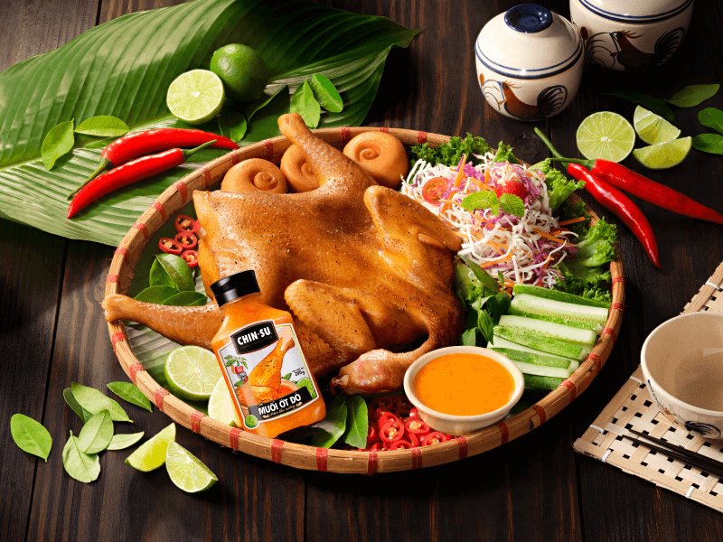 Xốt muối ớt đỏ CHIN-SU