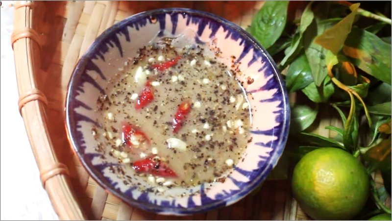 muối ớt tiêu chanh