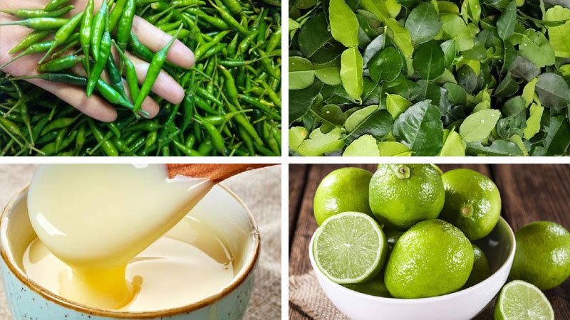 nguyên liệu tươi