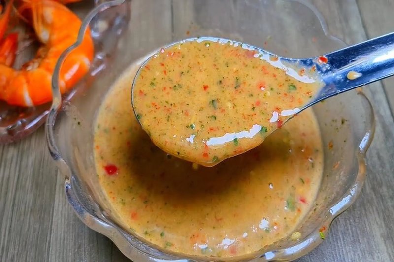 nước chấm gà ủ muối với sữa đặc