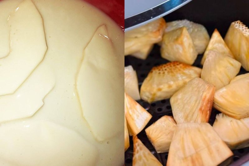 Cách chiên sake bằng nồi chiên không dầu giòn rụm siêu dễ