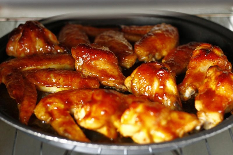 Gà nướng xì dầu, mật ong