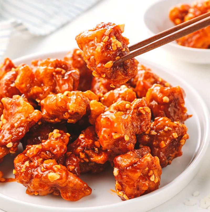 chế biến gà sốt chua ngọt