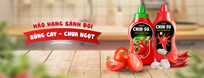 Tương cà & Tương ớt CHIN-SU.