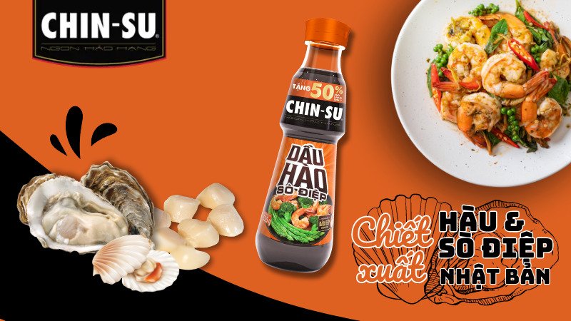  Dầu hào CHIN-SU sò điệp