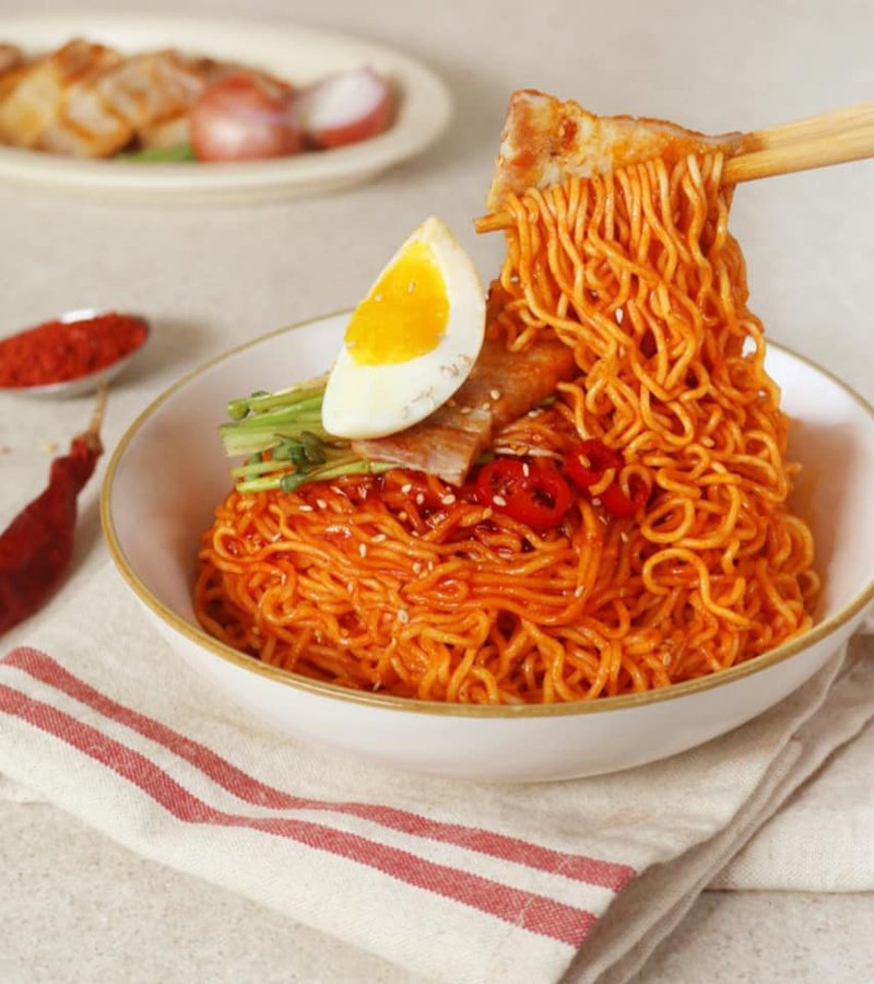 mì trộn tương cà