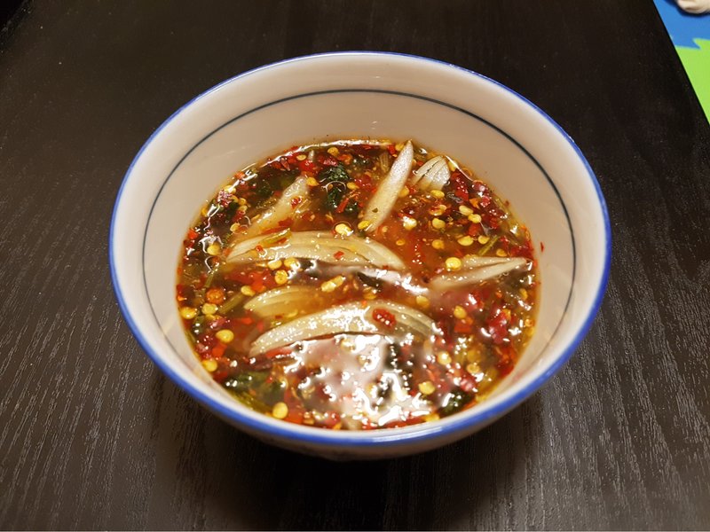 nước chấm gà nướng kiểu Thái